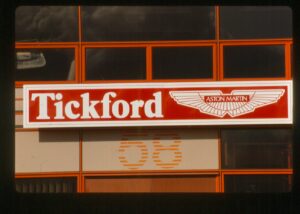 Tickford Sign above 58 Tanners Drive